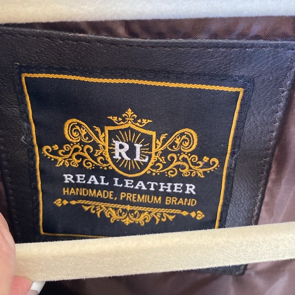 🎉 NEW‼️ REAL LEATHER HANDMADE LEATHER JACKET‼️ - Picture 10 of 15